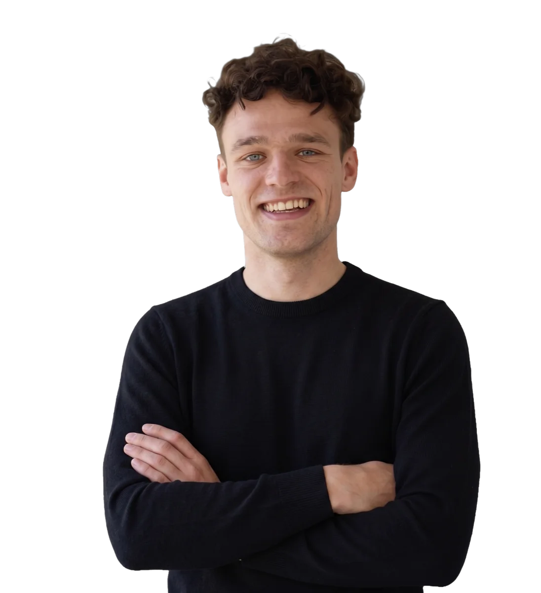 Corentin Devillé, vidéaste, portrait en lumière naturelle.